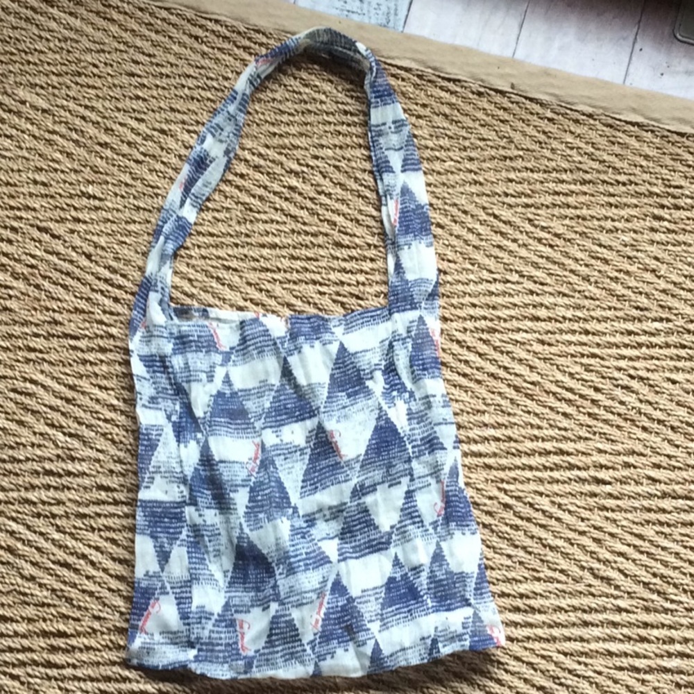 Free People linen sling bag